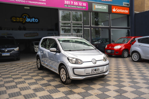 VW UP 1.0 MPI 3PTAS NAFTA 2014 GRIS - Imagen 4